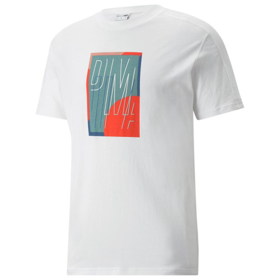 Puma Ανδρική κοντομάνικη μπλούζα T7 Go For Graphic Tee Puma Ανδρική κοντομάνικη μπλούζα T7 Go For Graphic Tee